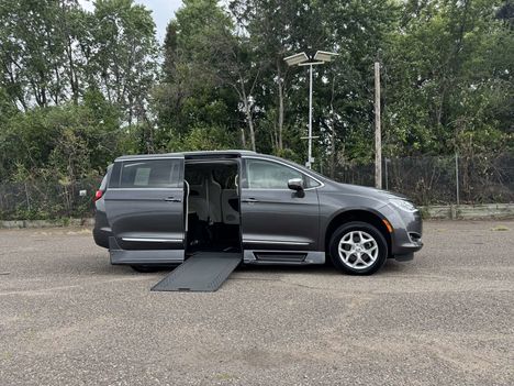 Used Wheelchair Van For Sale: 2017 Chrysler Pacifica Limited Wheelchair Accessible Van For Sale with a Rollx Vans Rollx In Floor Chrysler on it. VIN: 2C4RC1GGXHR505228