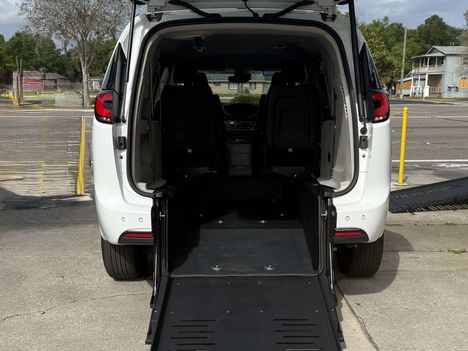 Used Wheelchair Van For Sale: 2024 Chrysler Pacifica Touring L Wheelchair Accessible Van For Sale with a BraunAbility Chrysler Manual Rear-Entry on it. VIN: 2C4RC1BG1RR151785