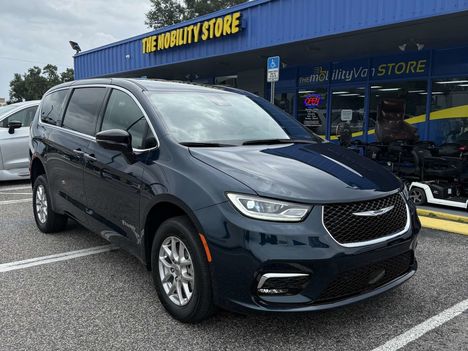 Used Wheelchair Van For Sale: 2025 Chrysler Pacifica Select Wheelchair Accessible Van For Sale with a BraunAbility Chrysler Manual Rear-Entry on it. VIN: 2C4RC1BG8SR501080