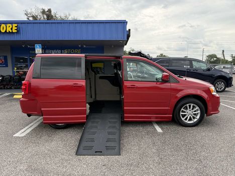 Used Wheelchair Van For Sale: 2013 Dodge Grand Caravan SXT Wheelchair Accessible Van For Sale with a BraunAbility Chrysler Entervan XT on it. VIN: 2C4RDGCG7DR717665