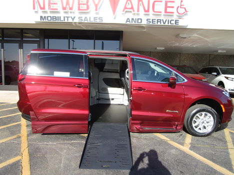 New Wheelchair Van For Sale: 2022 Chrysler Pacifica Touring-L Wheelchair Accessible Van For Sale with a  on it. VIN: 2C4RC1BG1NR159699