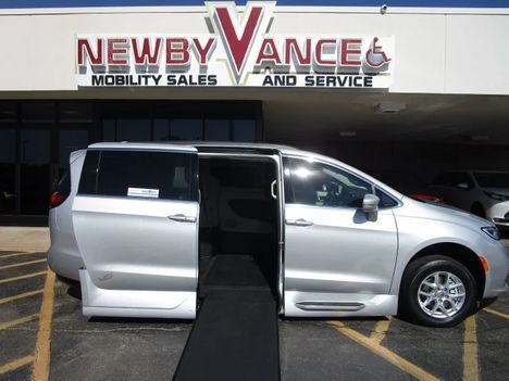 New Wheelchair Van For Sale: 2022 Chrysler Voyager LX Wheelchair Accessible Van For Sale with a  on it. VIN: 2C4RC1CG0NR145212