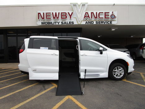 New Wheelchair Van For Sale: 2022 Chrysler Voyager LX Wheelchair Accessible Van For Sale with a  on it. VIN: 2C4RC1CG4NR155015