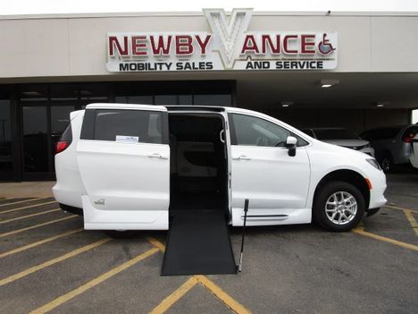 New Wheelchair Van For Sale: 2022 Chrysler Voyager LX Wheelchair Accessible Van For Sale with a  on it. VIN: 2C4RC1CG4NR155015