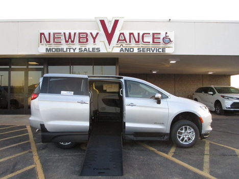New Wheelchair Van For Sale: 2022 Chrysler Voyager  Wheelchair Accessible Van For Sale with a  on it. VIN: 2C4RC1CG7NR224053
