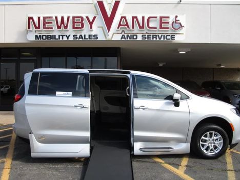 New Wheelchair Van For Sale: 2022 Chrysler Voyager LX Wheelchair Accessible Van For Sale with a  on it. VIN: 2C4RC1CG9NR147640