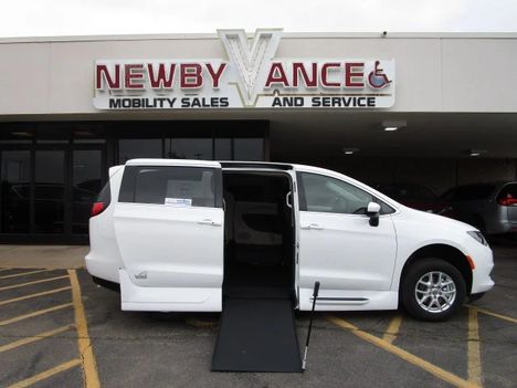 New Wheelchair Van For Sale: 2022 Chrysler Voyager LX Wheelchair Accessible Van For Sale with a  on it. VIN: 2C4RC1CGXNR155021