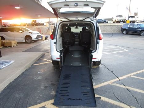 New Wheelchair Van For Sale: 2022 Chrysler Voyager  Wheelchair Accessible Van For Sale with a  on it. VIN: 2C4RC1CGXNR223933