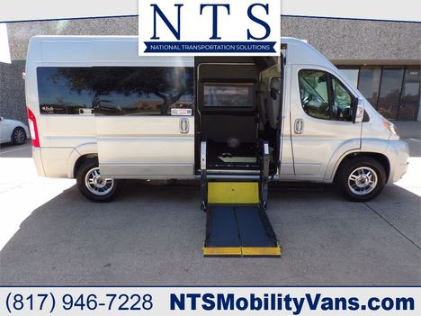 Used Wheelchair Van For Sale: 2021 Ram Promaster TEMPEST XL-HT Wheelchair Accessible Van For Sale with a  on it. VIN: 3C6LRVDG3ME527803