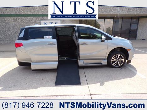 Used Wheelchair Van For Sale: 2023 Honda Odyssey TOURING Wheelchair Accessible Van For Sale with a  on it. VIN: 5FNRL6H82PB010052