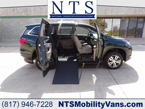 Used Wheelchair Van For Sale: 2018 Honda Pilot Ex-l Nav EX-L NAVIGATION Wheelchair Accessible Van For Sale with a  on it. VIN: 5FNYF5H76JB007294
