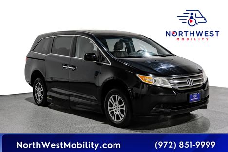 Used Wheelchair Van For Sale: 2011 Honda Odyssey EX-L Wheelchair Accessible Van For Sale with a  on it. VIN: 5FNRL5H68BB080253