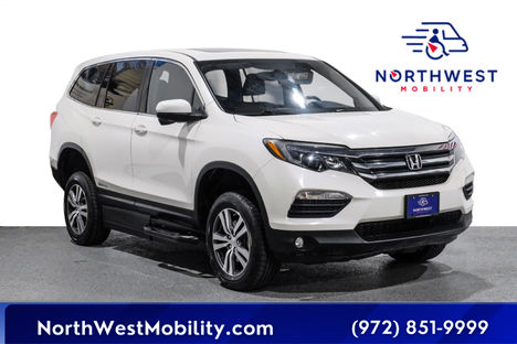 Used Wheelchair Van For Sale: 2018 Honda Pilot EX-L Wheelchair Accessible Van For Sale with a  on it. VIN: 5FNYF5H7XJB024096