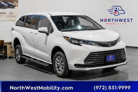 New Wheelchair Van For Sale: 2026 Toyota Sienna LE Wheelchair Accessible Van For Sale with a  on it. VIN: 5TDKRKEC0TS340022