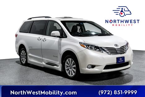 Used Wheelchair Van For Sale: 2015 Toyota Sienna Limited Premium Wheelchair Accessible Van For Sale with a  on it. VIN: 5TDYK3DC1FS537257