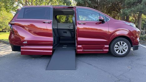 Used Wheelchair Van For Sale: 2023 Toyota Sienna XLE Wheelchair Accessible Van For Sale with a VMI Toyota Sienna Hybrid - AWD on it. VIN: 5TDJSKFC8PS087892
