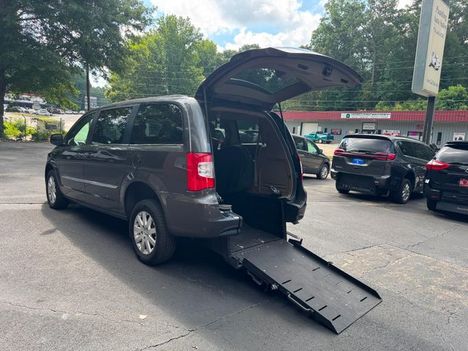 New Wheelchair Van For Sale: 2016 Chrysler Town & Country Touring handicap wheelchair rear entry Wheelchair Accessible Van For Sale with a  on it. VIN: 2C4RC1BG8GR165244