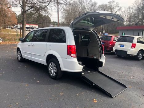 New Wheelchair Van For Sale: 2019 Dodge Grand Caravan Handicap wheelchair accessible rear entr Wheelchair Accessible Van For Sale with a  on it. VIN: 2C4RDGBG1KR756654
