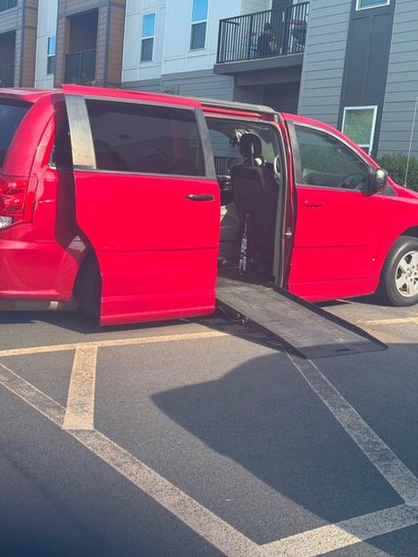New Wheelchair Van For Sale: 2013 Dodge Grand Caravan SXT handicap wheelchair side entry Wheelchair Accessible Van For Sale with a  on it. VIN: 2C4RDGCG5DR522809