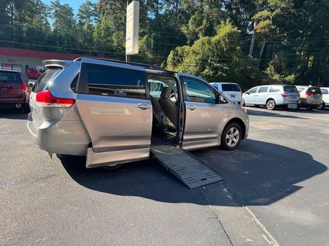 New Wheelchair Van For Sale: 2012 Toyota Sienna Handicap wheelchair accessible side entr Wheelchair Accessible Van For Sale with a  on it. VIN: 5TDKK3DCXCS209126