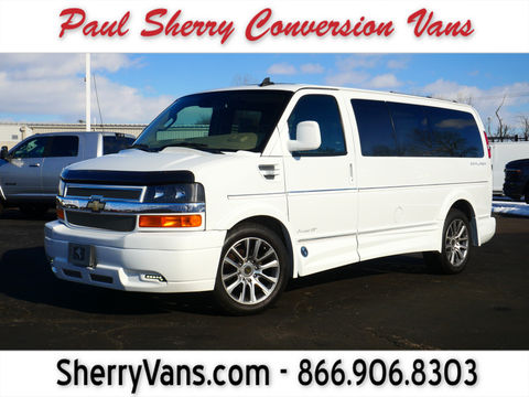 Used Wheelchair Van For Sale: 2019 Chevrolet Express  Wheelchair Accessible Van For Sale with a  on it. VIN: 1GCWGAFG3K1326632