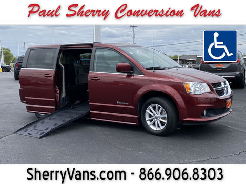 Used Wheelchair Van For Sale: 2019 Dodge Caravan SXT Wheelchair Accessible Van For Sale with a  on it. VIN: 2C4RDGCG3KR771932