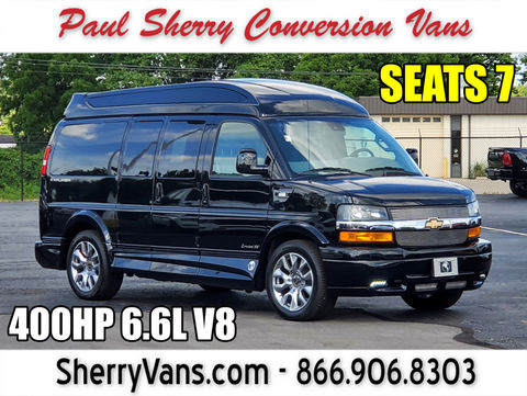 Used Wheelchair Van For Sale: 2025 Chevrolet Express  Wheelchair Accessible Van For Sale with a  on it. VIN: 1GCWGAF7XS1198146