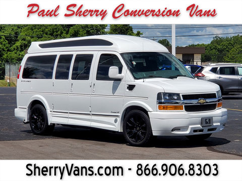 Used Wheelchair Van For Sale: 2023 Chevrolet Express  Wheelchair Accessible Van For Sale with a  on it. VIN: 1GCWGAFP7P1156413