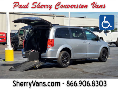 Used Wheelchair Van For Sale: 2019 Dodge Caravan GT Wheelchair Accessible Van For Sale with a AMS - Dodge Edge Rear Entry on it. VIN: 2C4RDGEG9KR788778