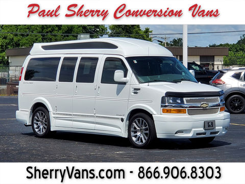 Used Wheelchair Van For Sale: 2020 Chevrolet Express  Wheelchair Accessible Van For Sale with a  on it. VIN: 1GCWGAFG8L1152851