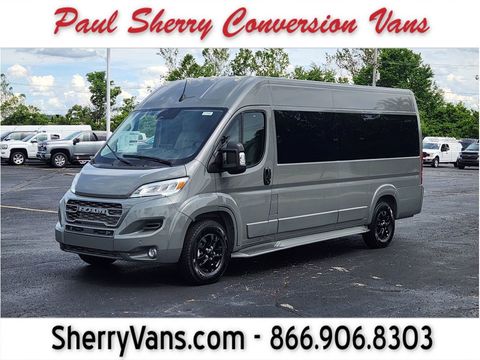 New Wheelchair Van For Sale: 2026 Ram Promaster 3500 High Roof Wheelchair Accessible Van For Sale with a  on it. VIN: 3C6MRVUG5TE161068
