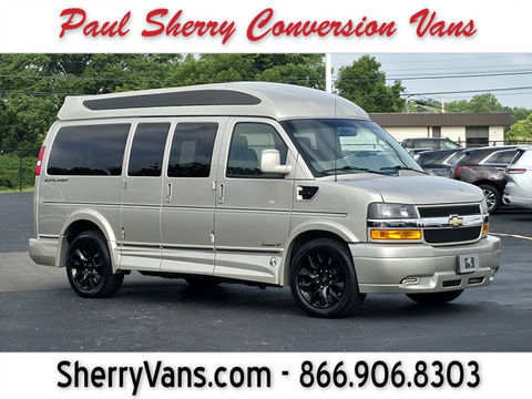 Used Wheelchair Van For Sale: 2023 Chevrolet Express  Wheelchair Accessible Van For Sale with a  on it. VIN: 1GCWGAFP7P1121824