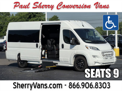 New Wheelchair Van For Sale: 2026 Ram Promaster High Roof Wheelchair Accessible Van For Sale with a  on it. VIN: 3C6MRVUG1TE161066