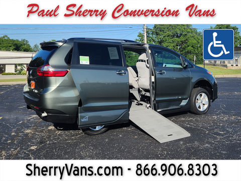 Used Wheelchair Van For Sale: 2020 Toyota Sienna LE Wheelchair Accessible Van For Sale with a  on it. VIN: 5TDKZ3DC9LS028496