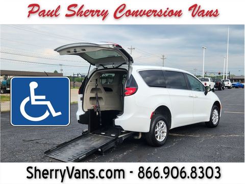 Used Wheelchair Van For Sale: 2023 Chrysler Pacifica Touring L Wheelchair Accessible Van For Sale with a FR Wheelchair Vans - FR Chrysler Pacifica Rear Entry on it. VIN: 2C4RC1BG0PR546795