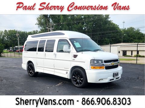 Used Wheelchair Van For Sale: 2023 Chevrolet Express  Wheelchair Accessible Van For Sale with a  on it. VIN: 1GCWGAFP6P1155995