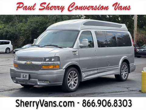 Used Wheelchair Van For Sale: 2021 Chevrolet Express  Wheelchair Accessible Van For Sale with a  on it. VIN: 1GAWGEF75M1306644