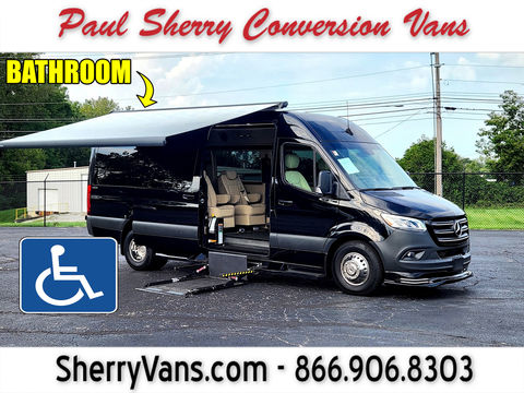 Used Wheelchair Van For Sale: 2022 Mercedes Sprinter  Wheelchair Accessible Van For Sale with a  on it. VIN: W1X8EC3Y4NT120722