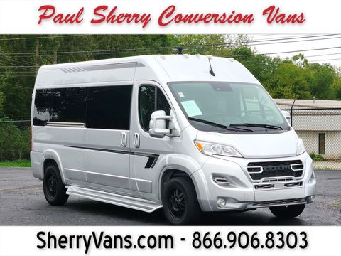 Used Wheelchair Van For Sale: 2023 Ram Promaster High Roof Wheelchair Accessible Van For Sale with a  on it. VIN: 3C6LRVPG2PE543006