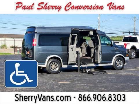 Used Wheelchair Van For Sale: 2014 GMC Savana  Wheelchair Accessible Van For Sale with a  on it. VIN: 1GDW7LCG6E1106045