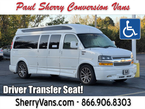 Used Wheelchair Van For Sale: 2020 Chevrolet Express  Wheelchair Accessible Van For Sale with a  on it. VIN: 1GCWGBFG2L1154214