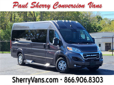 New Wheelchair Van For Sale: 2023 Ram Promaster High Roof Wheelchair Accessible Van For Sale with a  on it. VIN: 3C6MRVJG6PE521376