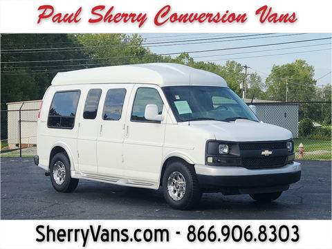 Used Wheelchair Van For Sale: 2015 Chevrolet Express  Wheelchair Accessible Van For Sale with a  on it. VIN: 1GCWGFCF0F1223439