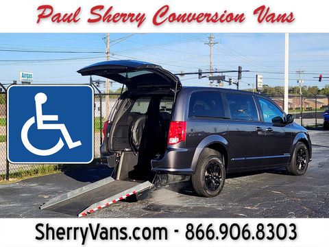 Used Wheelchair Van For Sale: 2020 Dodge Caravan GT Wheelchair Accessible Van For Sale with a  on it. VIN: 2C4RDGEG7LR168853