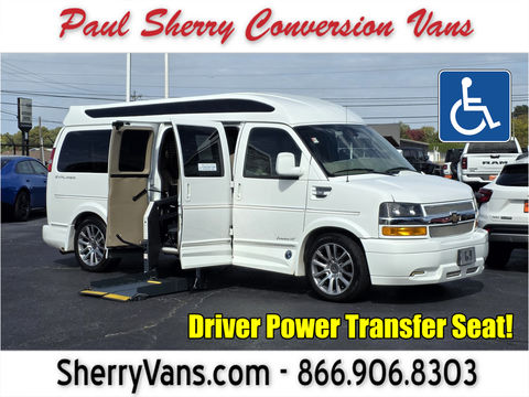Used Wheelchair Van For Sale: 2020 Chevrolet Express  Wheelchair Accessible Van For Sale with a  on it. VIN: 1GCWGBFG2L1154214