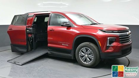 New Wheelchair Van For Sale: 2026 Chevrolet Traverse LT Wheelchair Accessible Van For Sale with a BraunAbility Chevrolet Traverse - Wheelchair SUV on it. VIN: 1GBERGKSXTJ191318