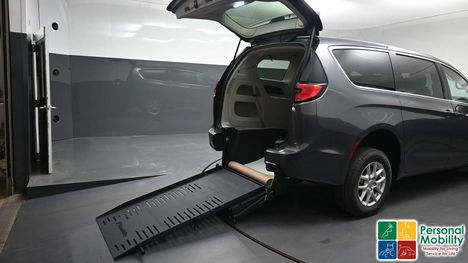 Used Wheelchair Van For Sale: 2023 Chrysler Pacifica Touring L Wheelchair Accessible Van For Sale with a BraunAbility Chrysler Manual Rear-Entry on it. VIN: 2C4RC1BG2PR606429