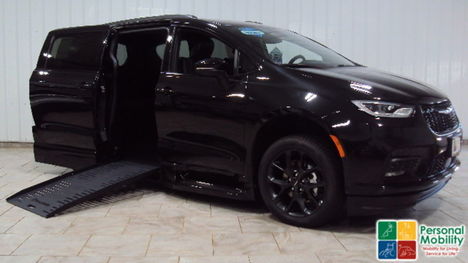 Used Wheelchair Van For Sale: 2023 Chrysler Pacifica Touring L Wheelchair Accessible Van For Sale with a BraunAbility Chrysler Foldout XT on it. VIN: 2C4RC1BG4PR538361