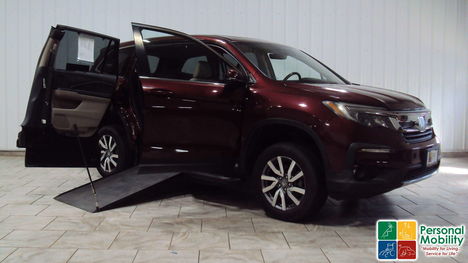 Used Wheelchair Van For Sale: 2019 Honda Pilot EX-L Wheelchair Accessible Van For Sale with a VMI VMI Honda Pilot with Northstar E on it. VIN: 5FNYF5H44KB000190