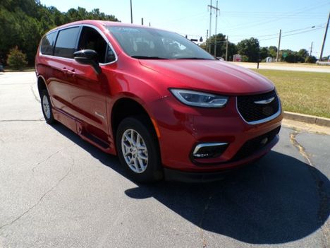Used Wheelchair Van For Sale: 2025 Chrysler Pacifica New Wheelchair Conversion - BraunAbility Wheelchair Accessible Van For Sale with a  on it. VIN: 2C4RC1BG4SR544587